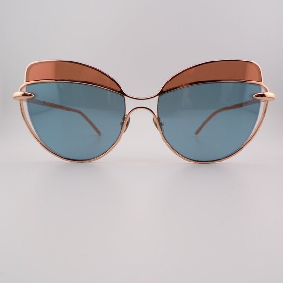 Pomellato Oversized Cat Eye Shades, Two Tone Retro Unique Dramatic Statement Lux main image 5